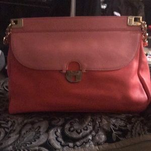 Tory Burch  pink pocketbook